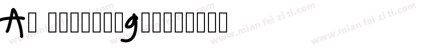 AG Blacklight字体转换